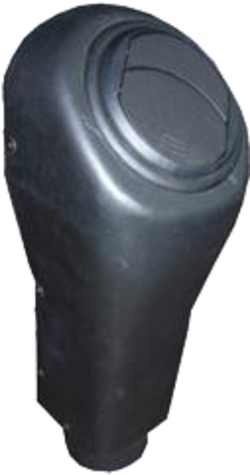 Colonnetta diffusore aria da parete a 1 uscita