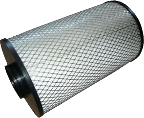 HEPA filter for pressurizer